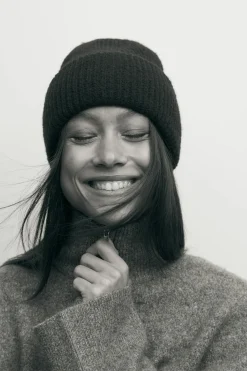 Rib beanie