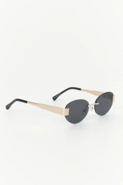 Rimless sunglasses