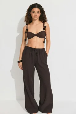 Rose strap bandeau