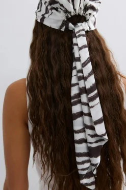 Satin head scarf