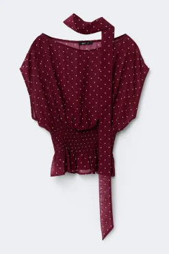 Scarf blouse