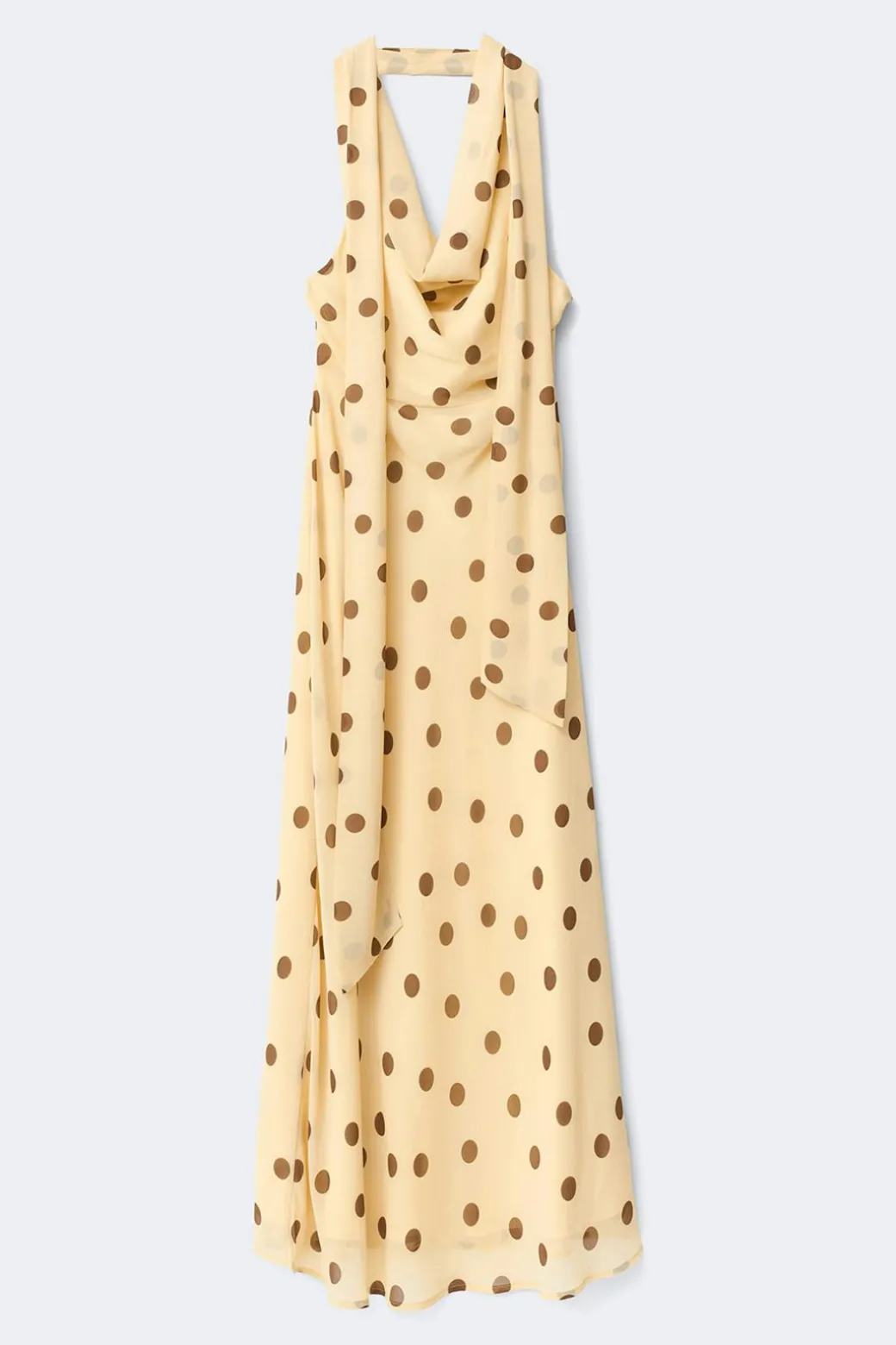 Scarf maxi dress