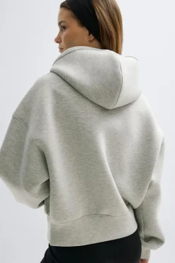 Scuba zip hoodie