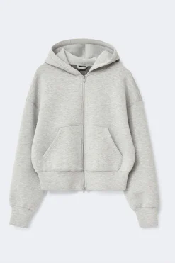Scuba zip hoodie