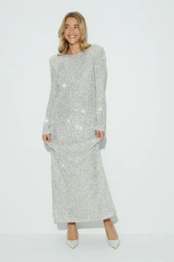 Sequins maxi dress