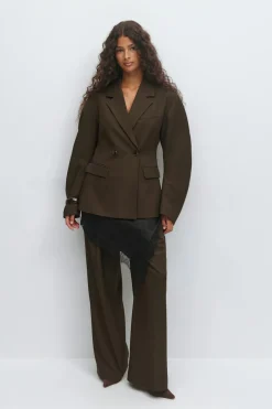Shaped blazer