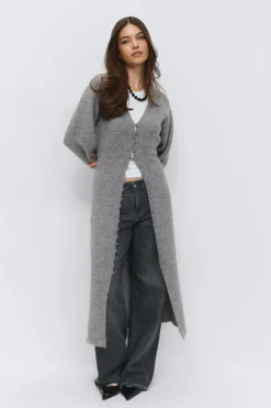 Shaped knitted dress