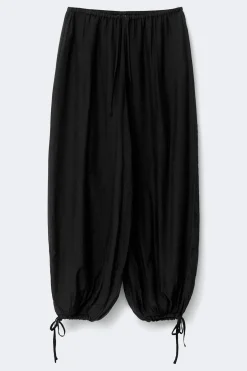 Sheer balloon trousers