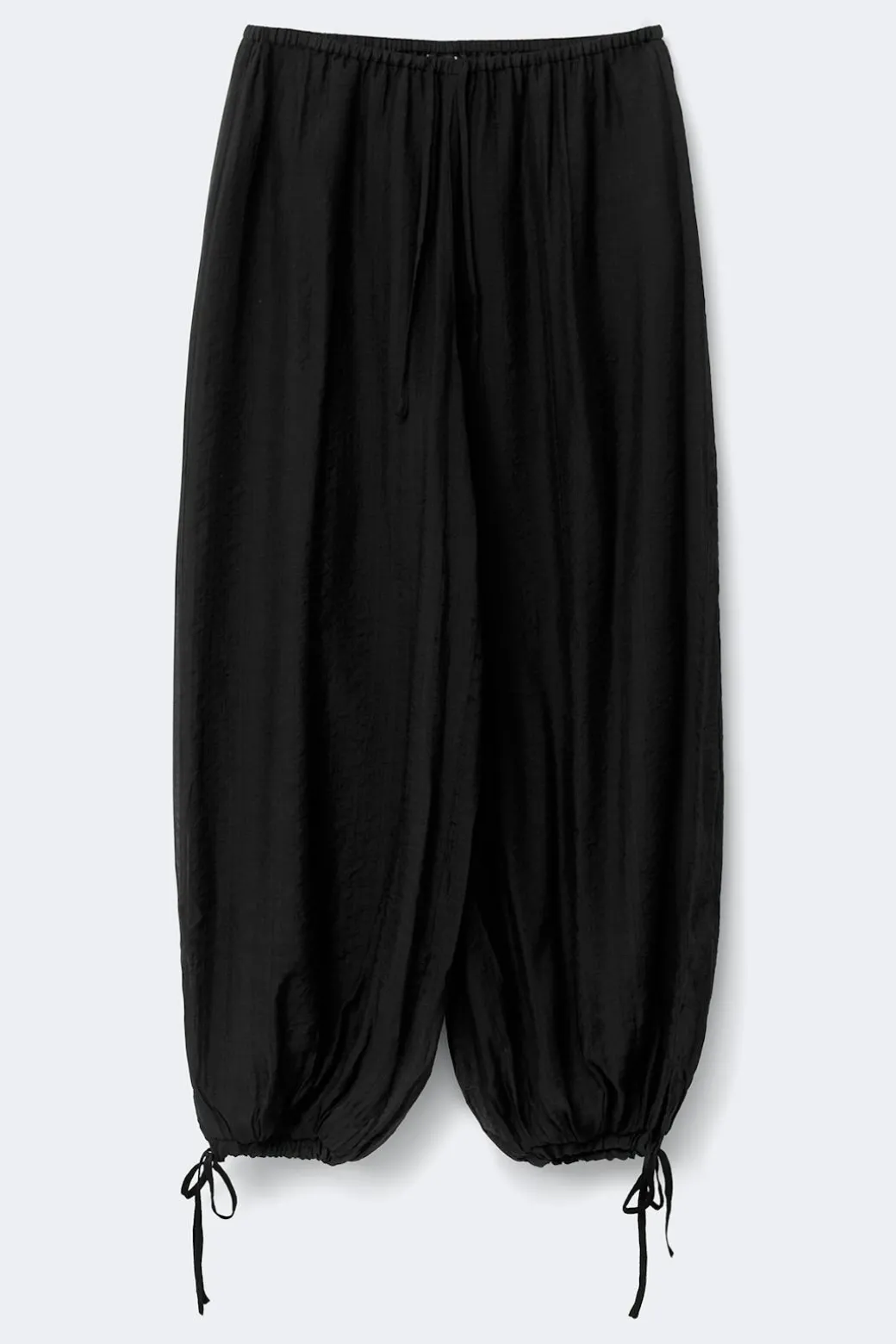 Sheer balloon trousers