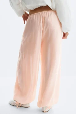 Sheer balloon trousers