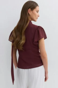 Sheer blouse