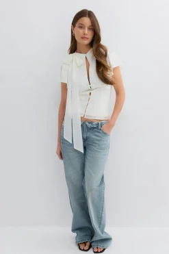 Sheer blouse