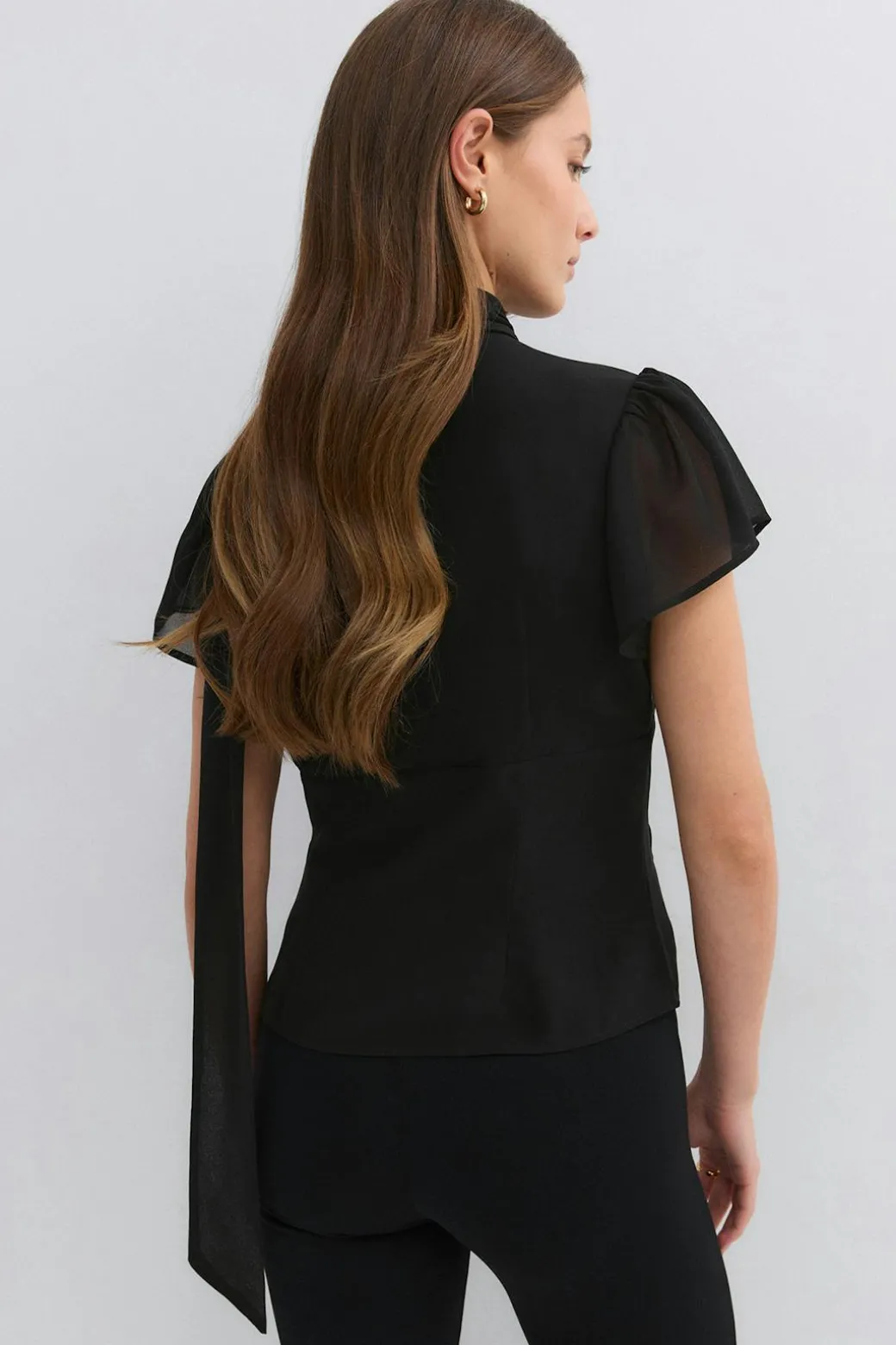 Sheer blouse