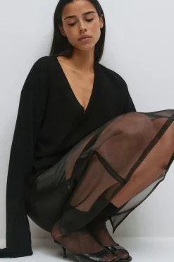 Sheer skirt
