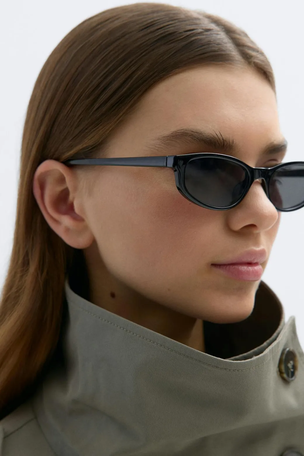 Slim cateye sunglasses