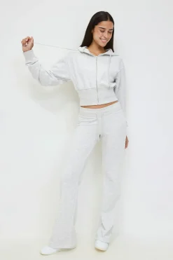 Slim fit zip hoodie