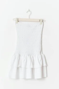 Smock tube dress