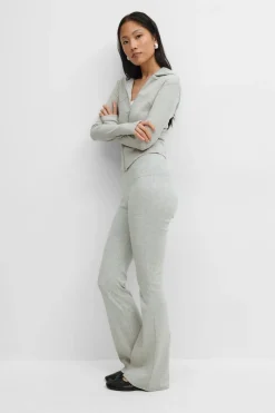 Soft flare trousers
