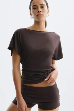 Soft slouchy loungewear top