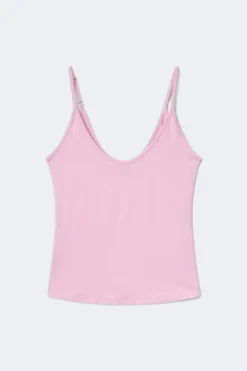 Soft strap yoga singlet