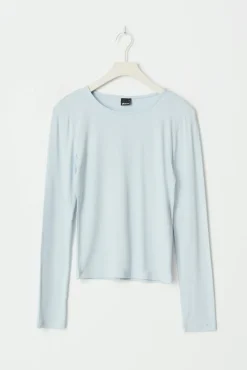 Soft touch crew neck top