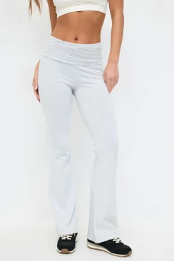 Soft touch folded trouser