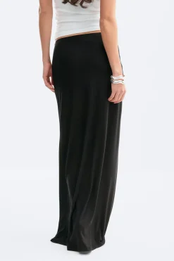 Soft touch maxi skirt