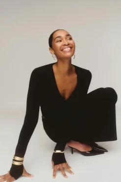 Soft touch v-neck top