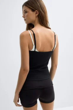 Soft yoga ruched singlet