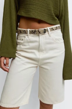 Square buckel hip belt