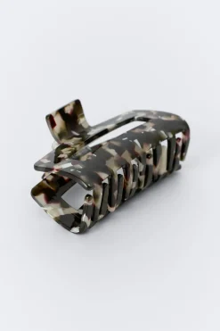 Square hair clip