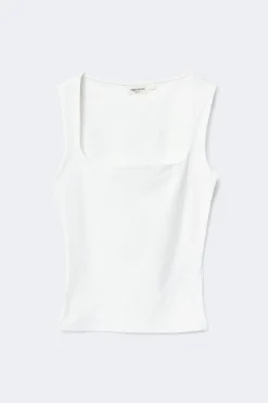 Square neck tank top