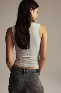 Square neck tank top