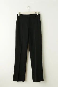 straight tall trousers