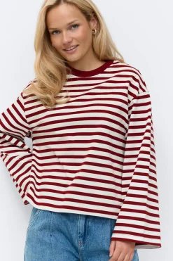 Stripe long sleeve tee