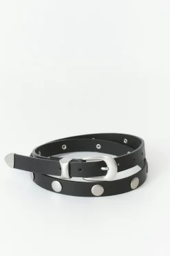 Stud detail belt