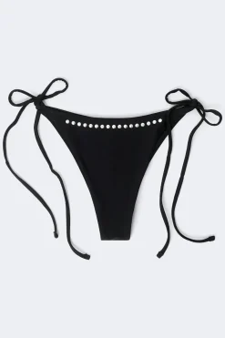 Studded bikini brazilian