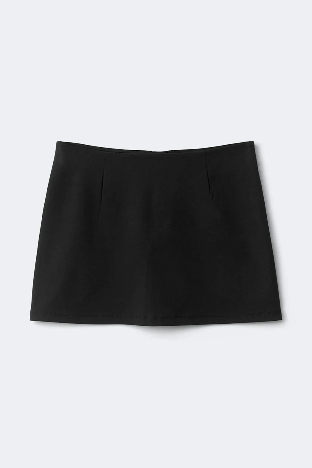 Tailored mini skirt