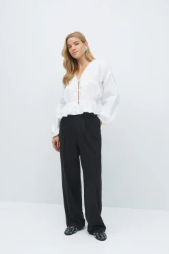 Tailored wide trousers