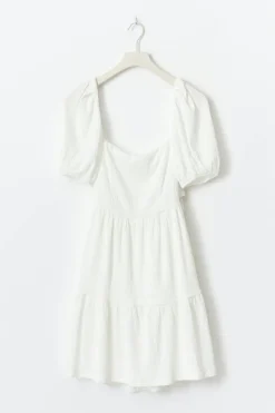 Tie back mini dress