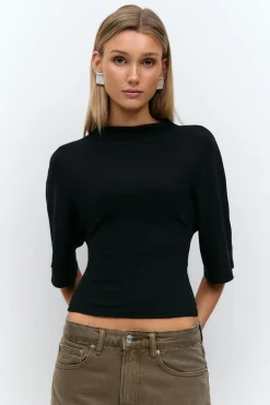Tie back tee