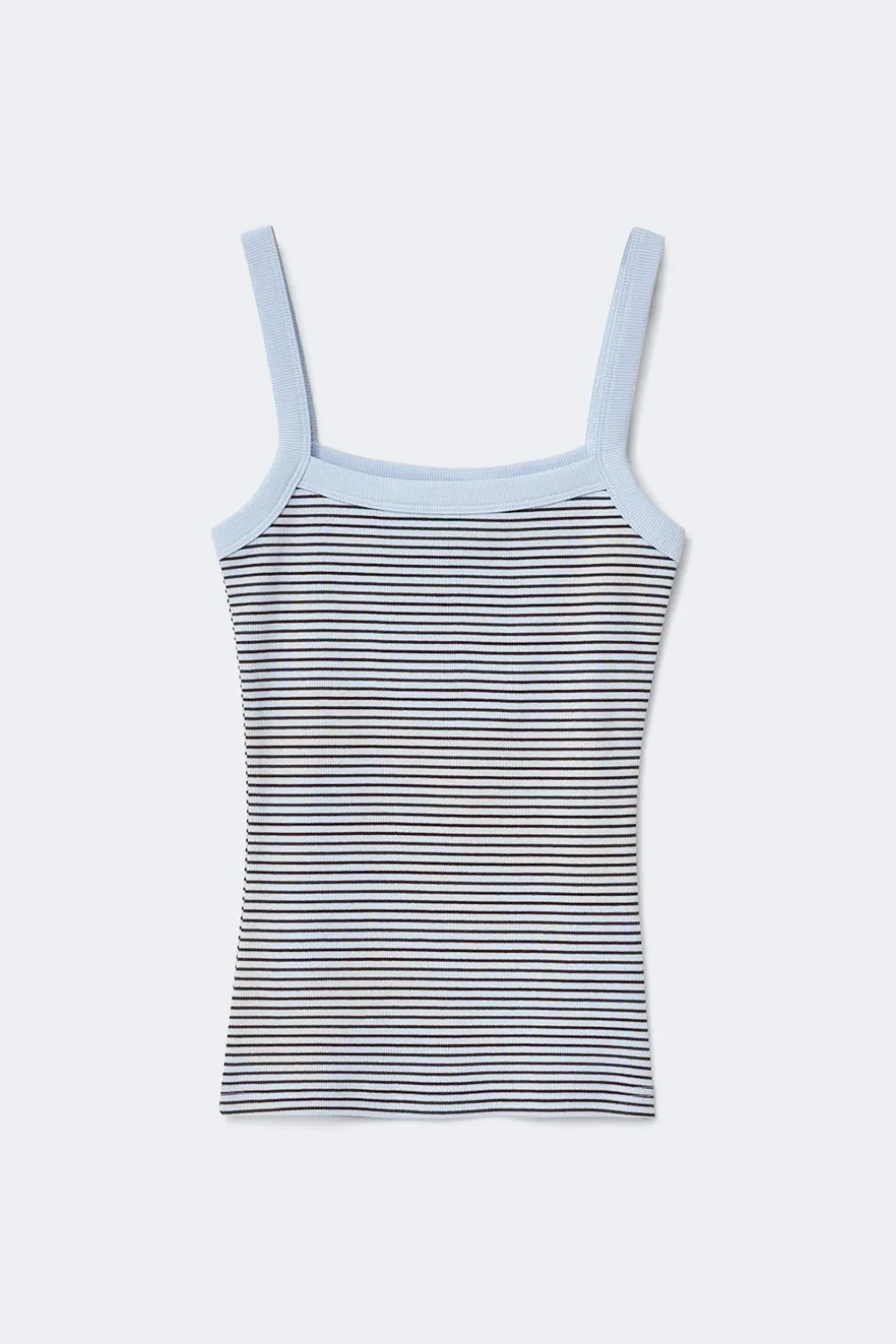 Tight fit rib singlet