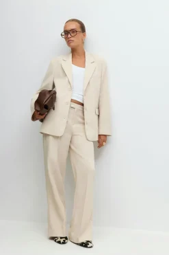 Twill blazer