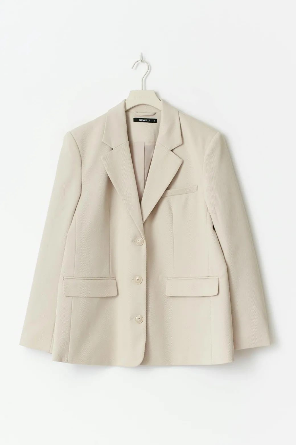 Twill blazer