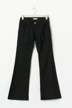 Ultra low flare jeans