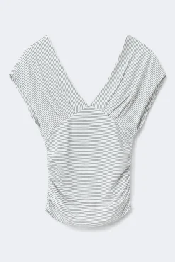 V-neck top