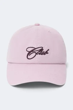 Washed cotton cap