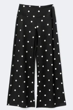 Wide leg trousers