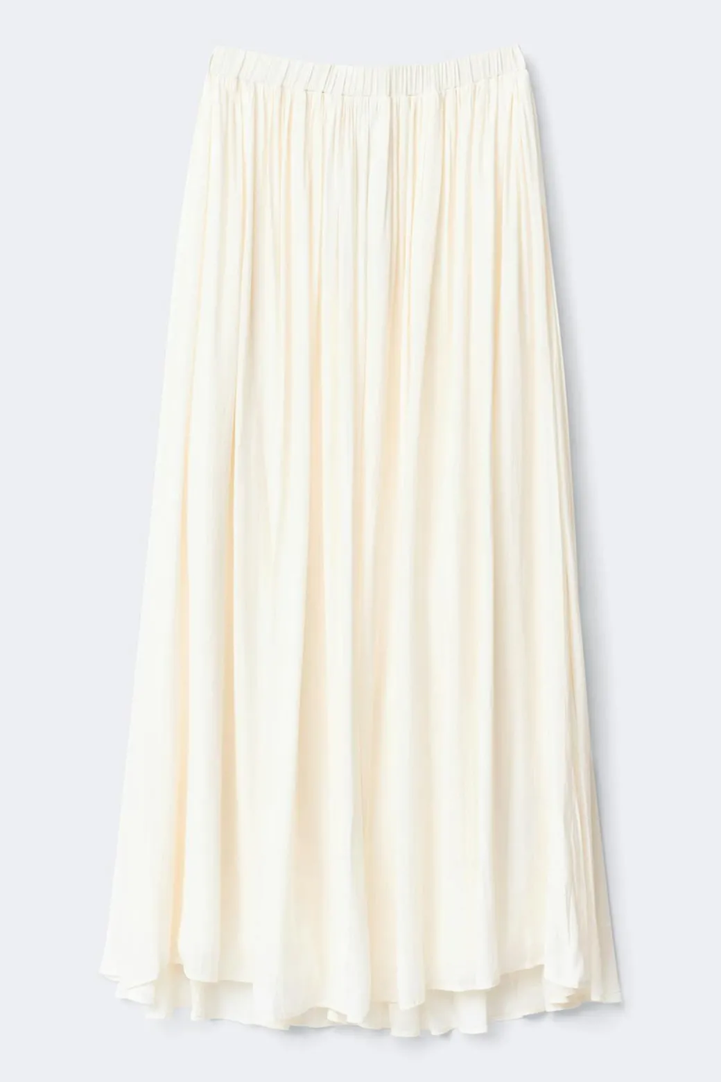 Wide maxi skirt