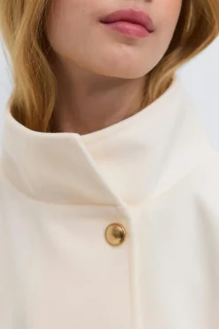 Y belted cape